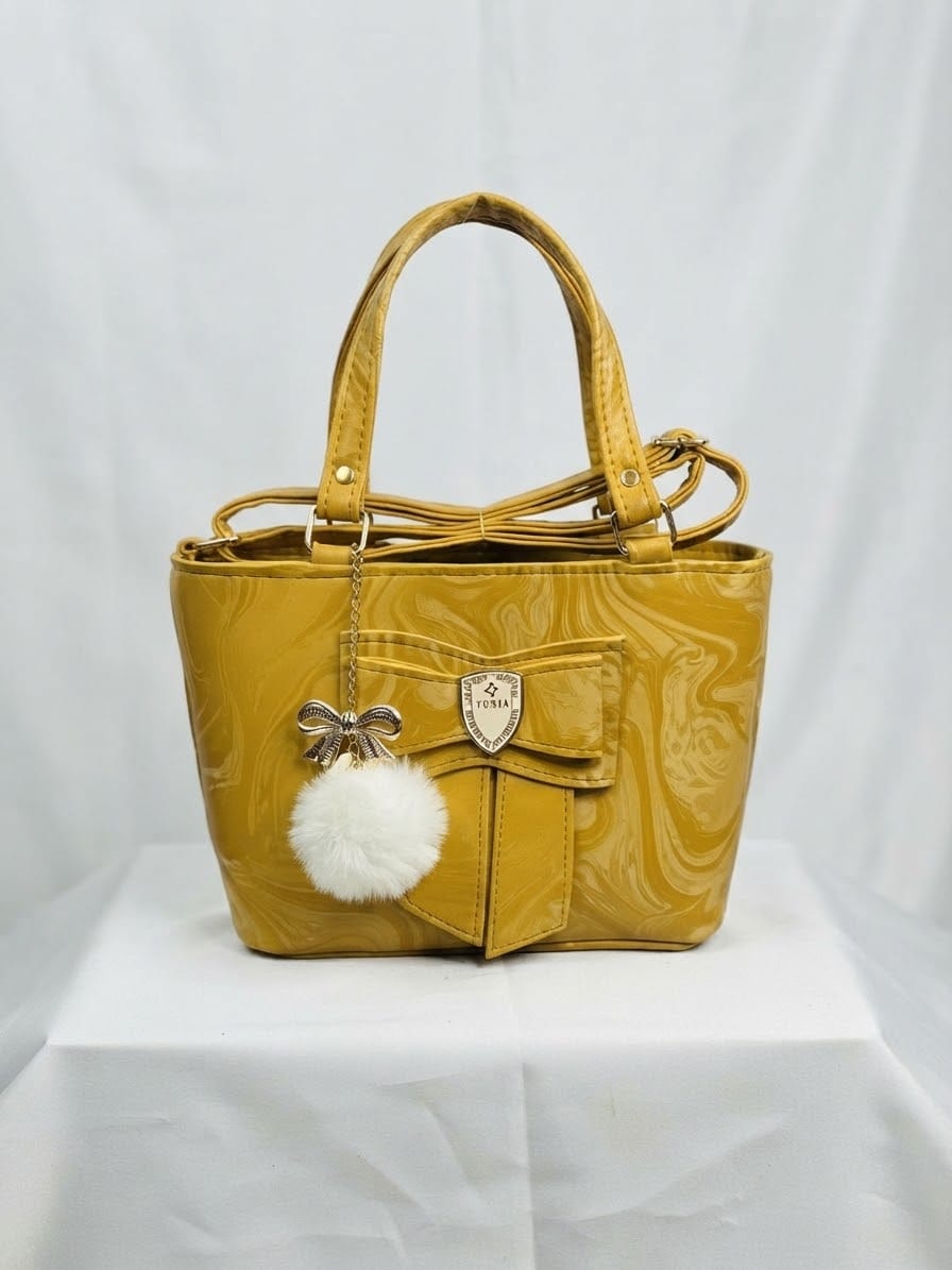 Hand bag | long short strap|
