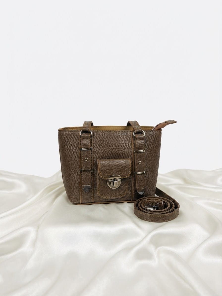 Stylish hand bag| long and short strap| - Image 3
