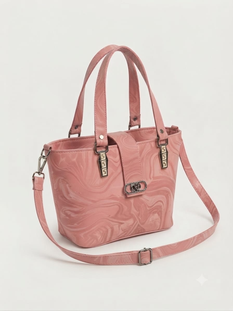 Hand bag long short strap